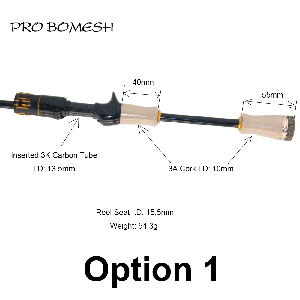 Pro Bomesh 3A Grade Cork SKTS  - Ice Fishing Reel incelemesi ve fiyatı