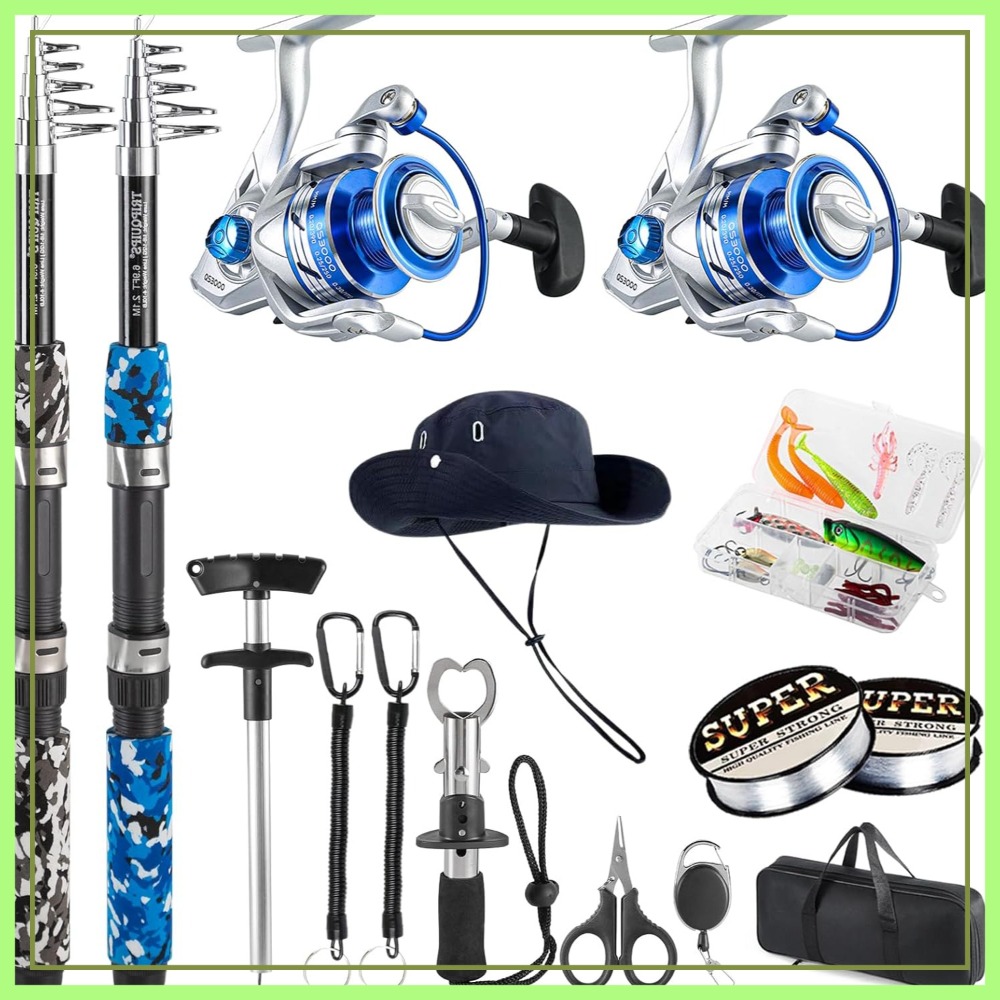 6.9ft Telescopic Fishing Rod a - Reel Bag incelemesi ve fiyatı