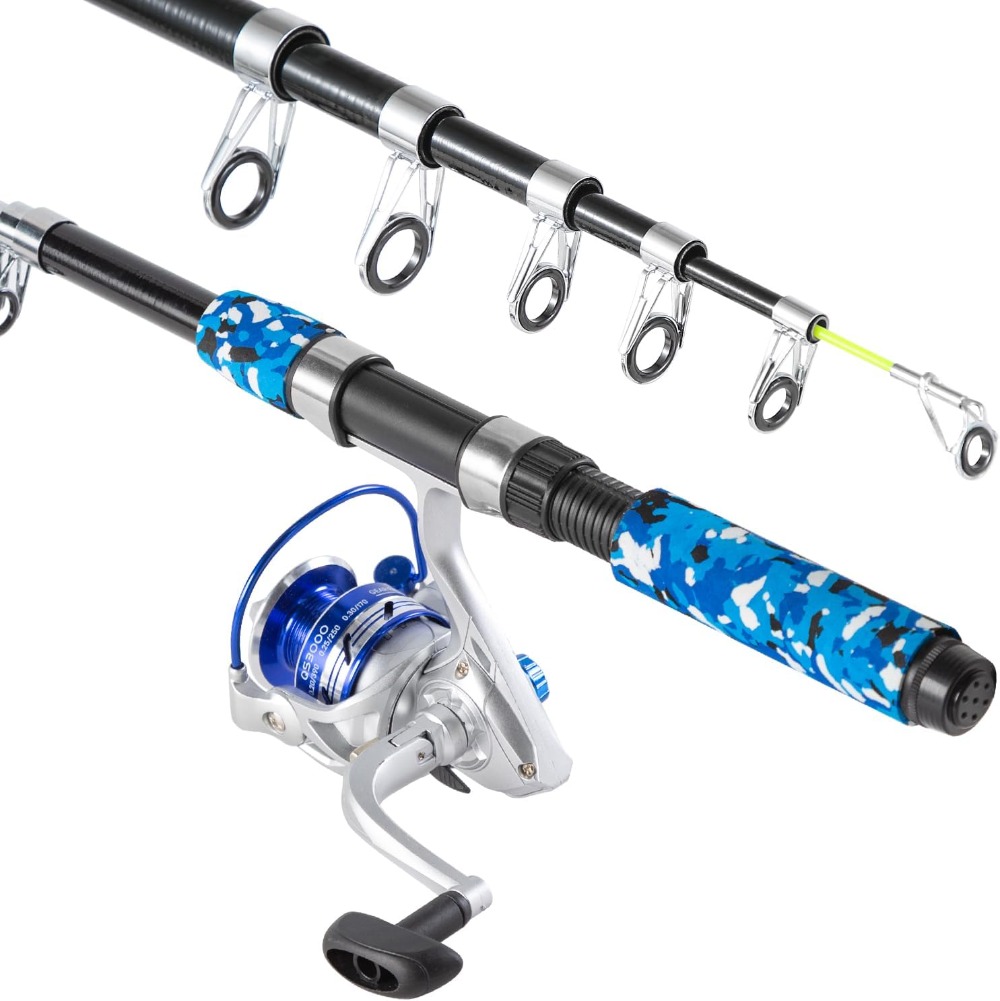 6.9ft Telescopic Fishing Rod a - Reel Bag incelemesi ve fiyatı