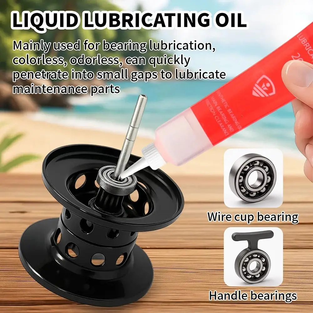 40ml Fish Reel Grease Long-Las - Reel Oil incelemesi ve fiyatı