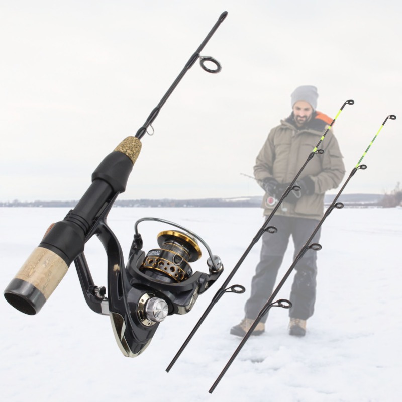 60cm 2 Tips Rod Reel Combos Wi - Ice Fishing Reel incelemesi ve fiyatı