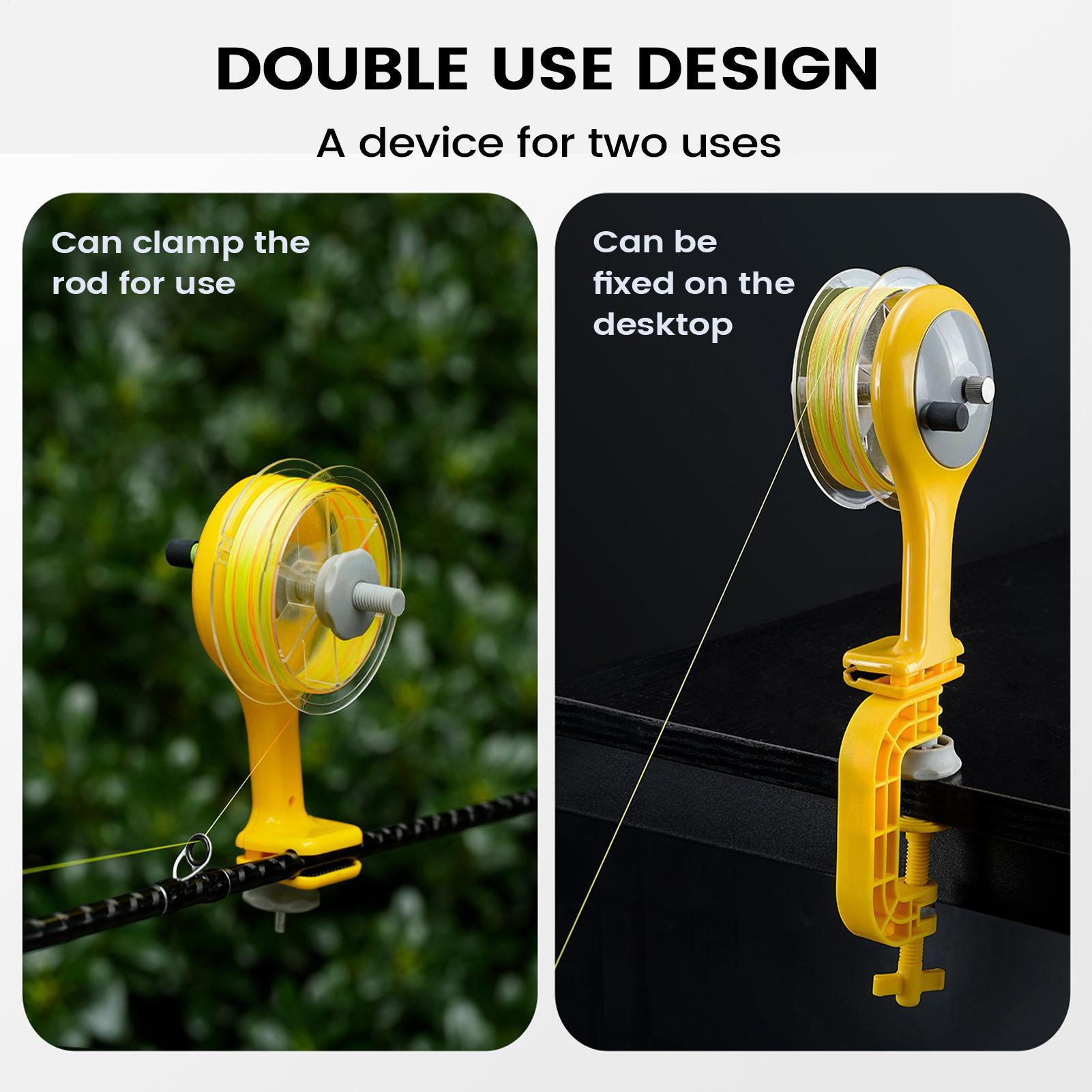 Fishing Line Spooler with Clam - Ice Fishing Reel incelemesi ve fiyatı