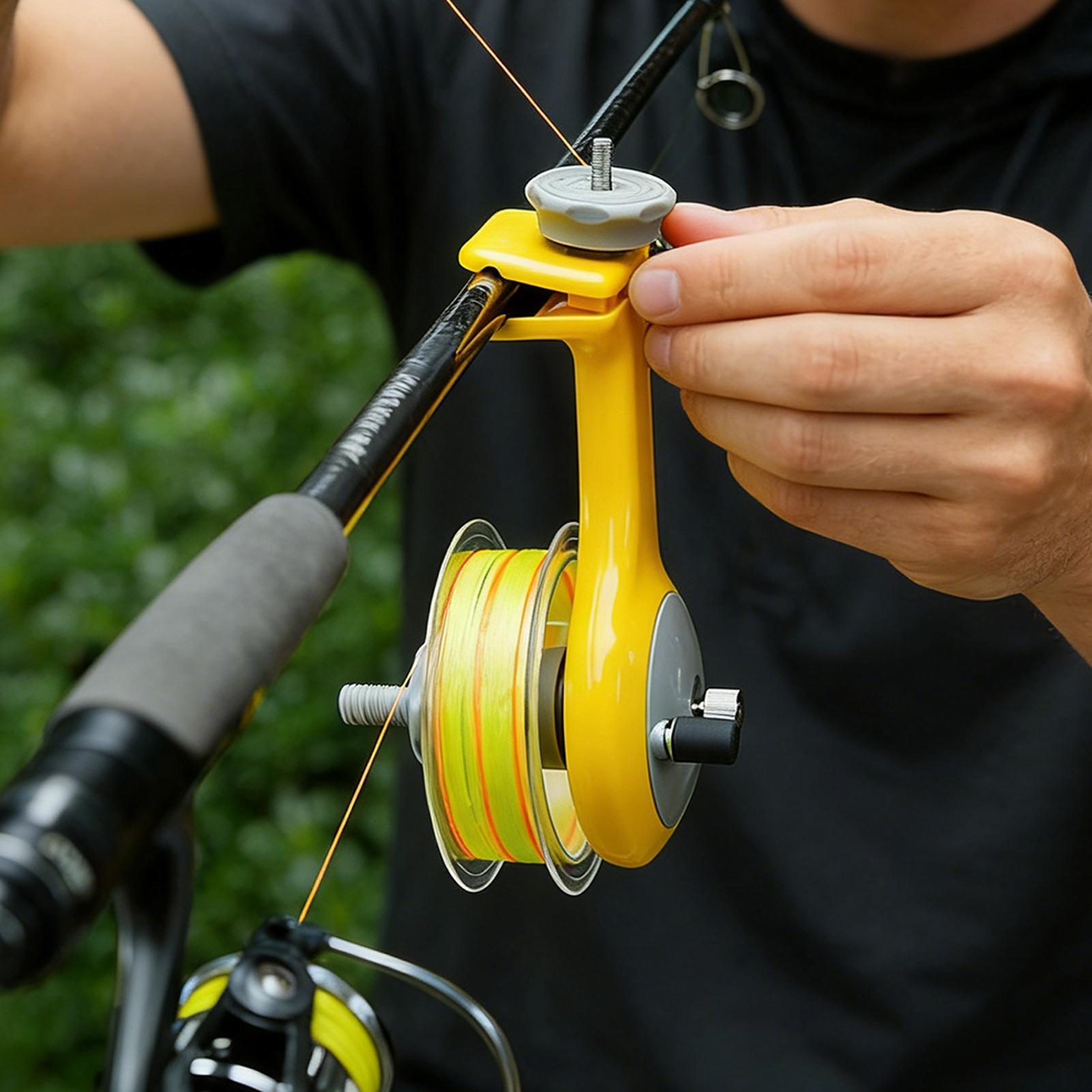 Fishing Line Spooler with Clam - Ice Fishing Reel incelemesi ve fiyatı