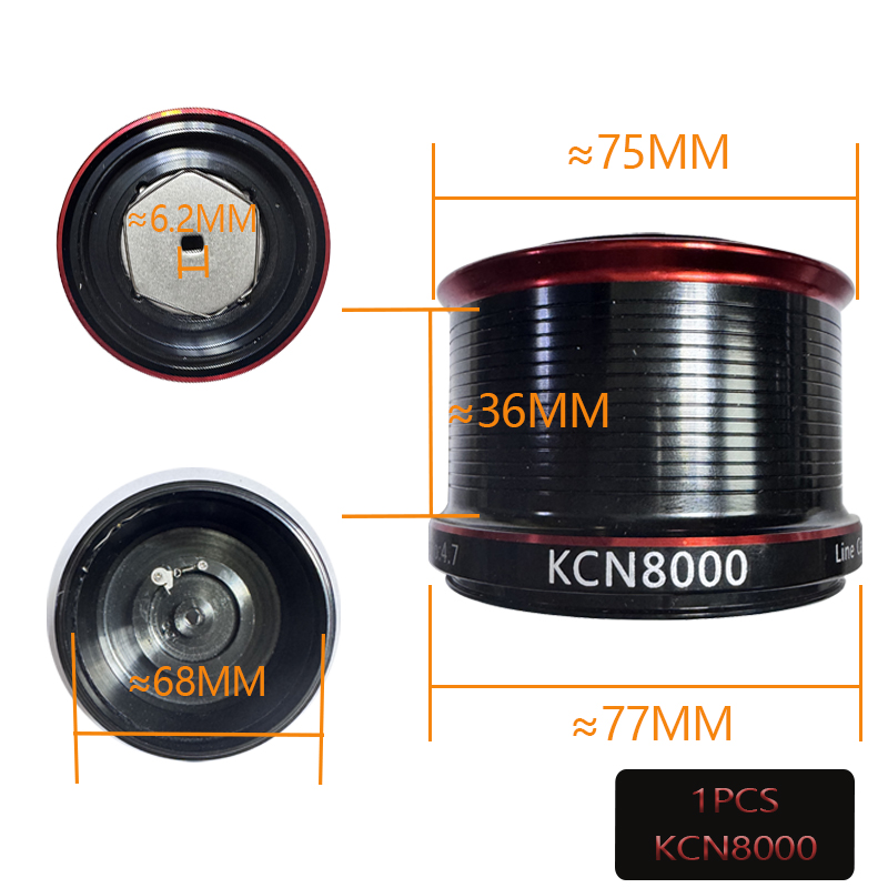 KCN6000 KCN8000 KCN10000 Spare - Reel Spare Spool incelemesi ve fiyatı