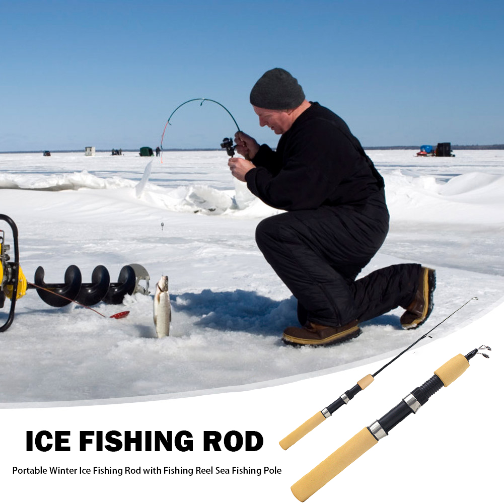 Ice Fishing Rod Portable Spinn - Ice Fishing Reel incelemesi ve fiyatı