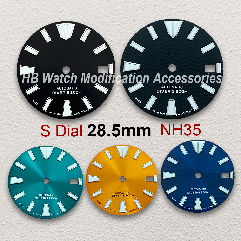 28.5mm S Logo Wave Dial Fit NH - Reel Case incelemesi ve fiyatı