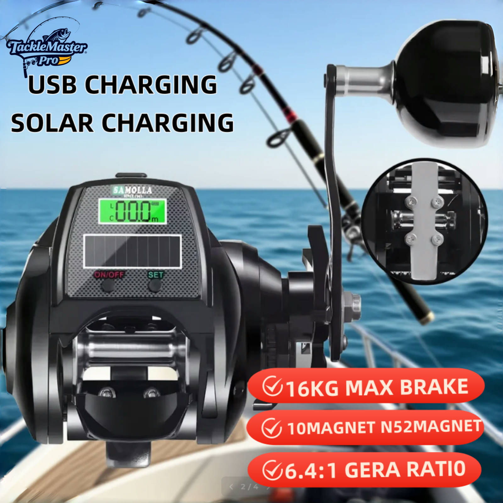 Heavy Duty Electric Fishing Re - Ice Fishing Reel incelemesi ve fiyatı