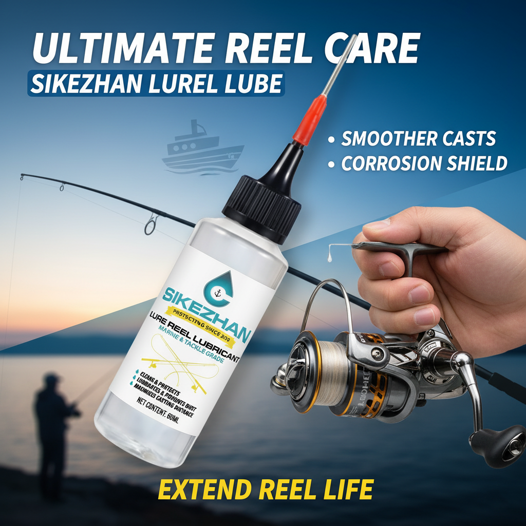 SIKEZHAN Lubricating Oils 60ml - Reel Lubricant incelemesi ve fiyatı
