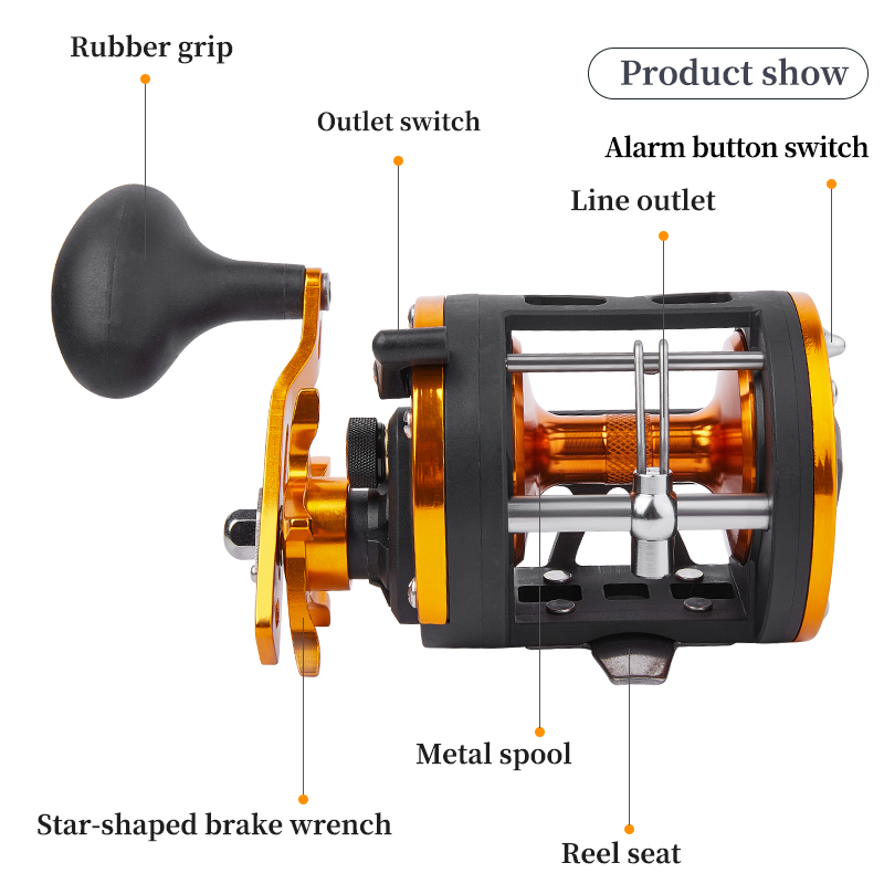 BILLINGS Trolling Drum Reel 33 - Trolling Reel incelemesi ve fiyatı