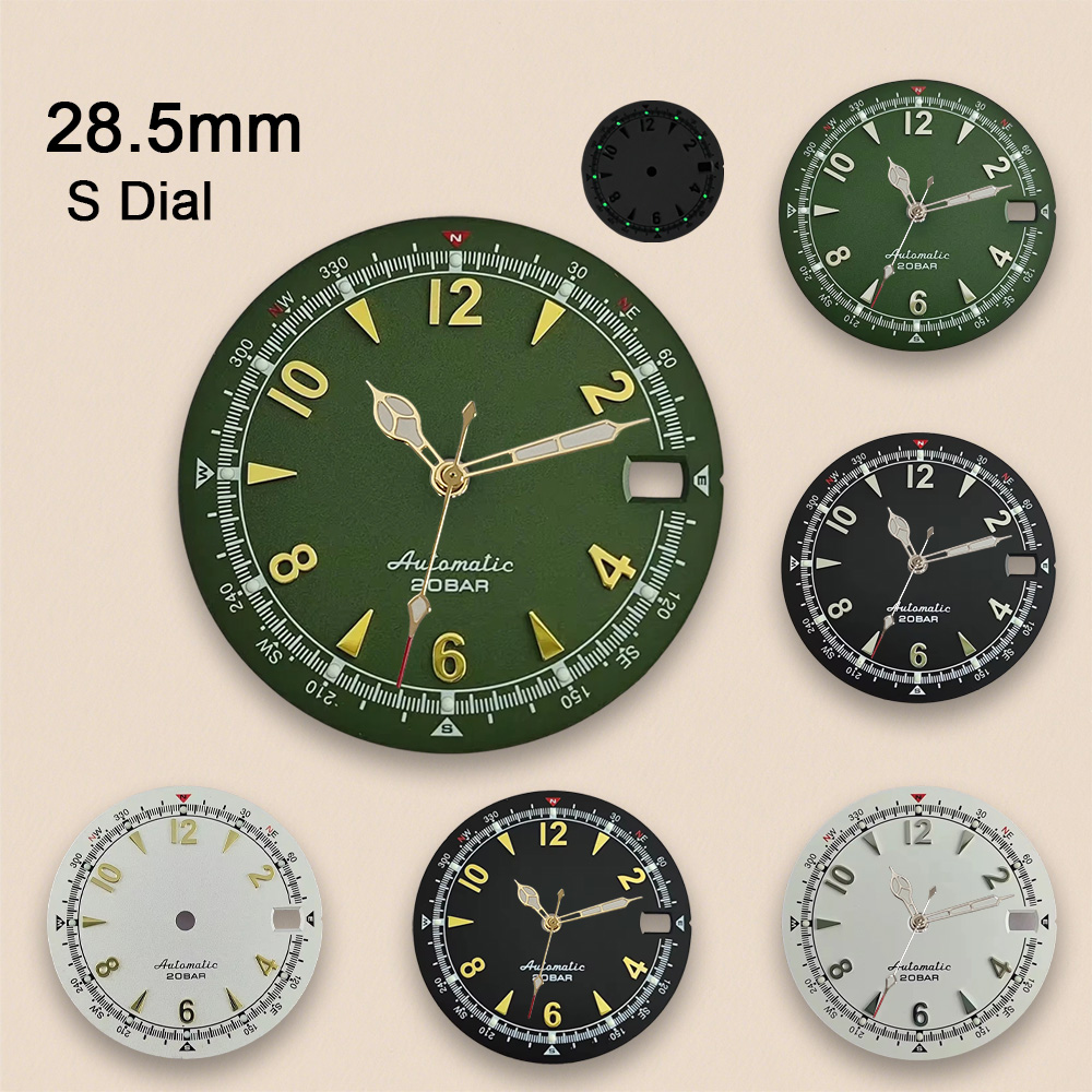 Nh35 Dial S Logo 28.5mm Retro  - Reel Case incelemesi ve fiyatı