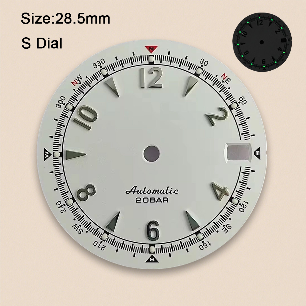 Nh35 Dial S Logo 28.5mm Retro  - Reel Case incelemesi ve fiyatı