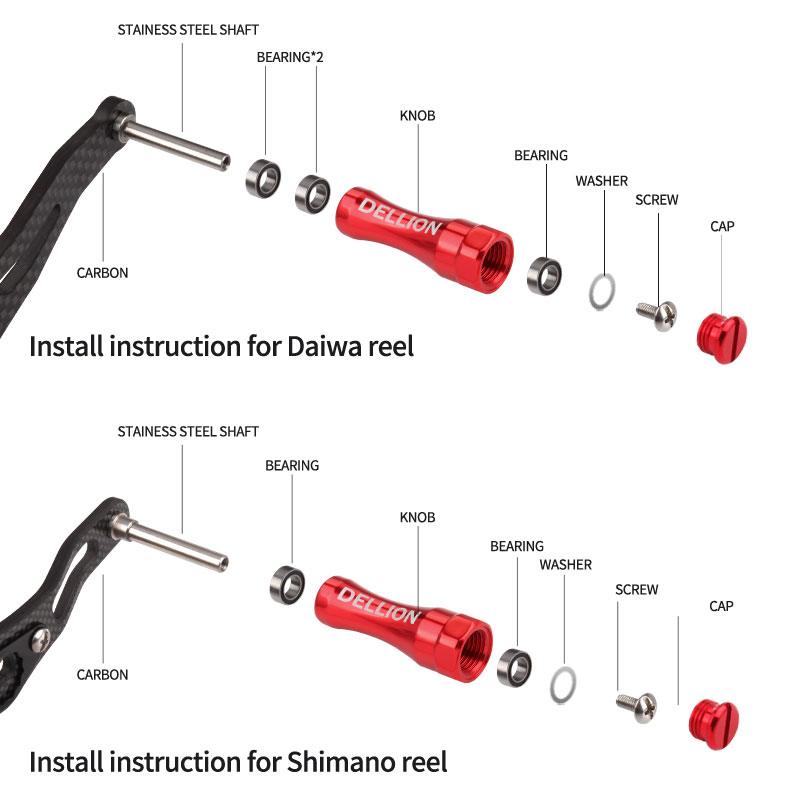 Ruke 1pc Fishing Reel Handle K - Reel Drag Knob incelemesi ve fiyatı