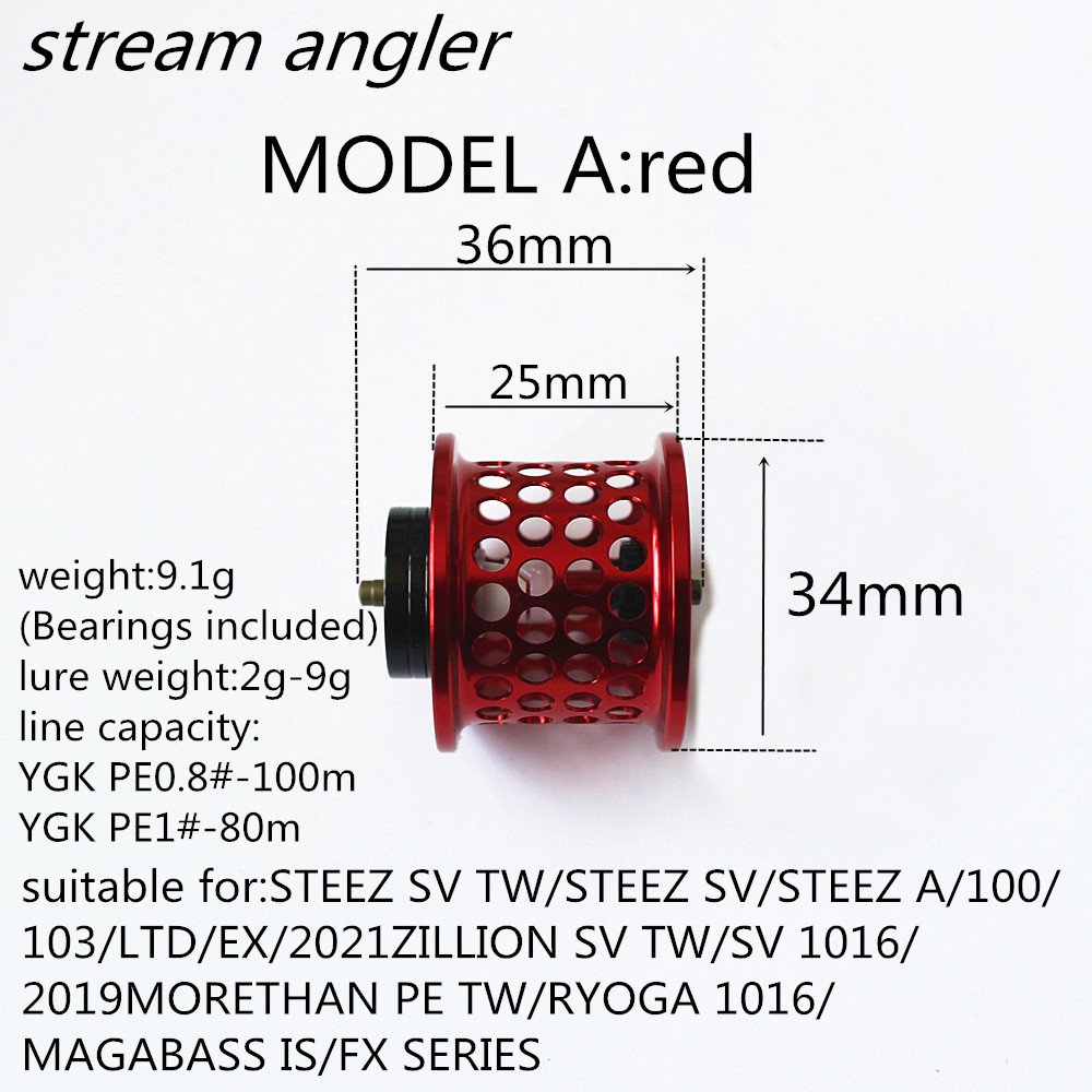 Shallow Spool Retrofit Parts A - Reel Spare Spool incelemesi ve fiyatı