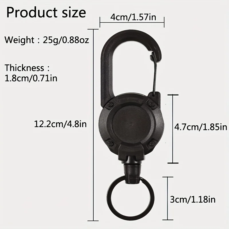 1/2/4pcs Extendable Retractabl - Reel Bag incelemesi ve fiyatı