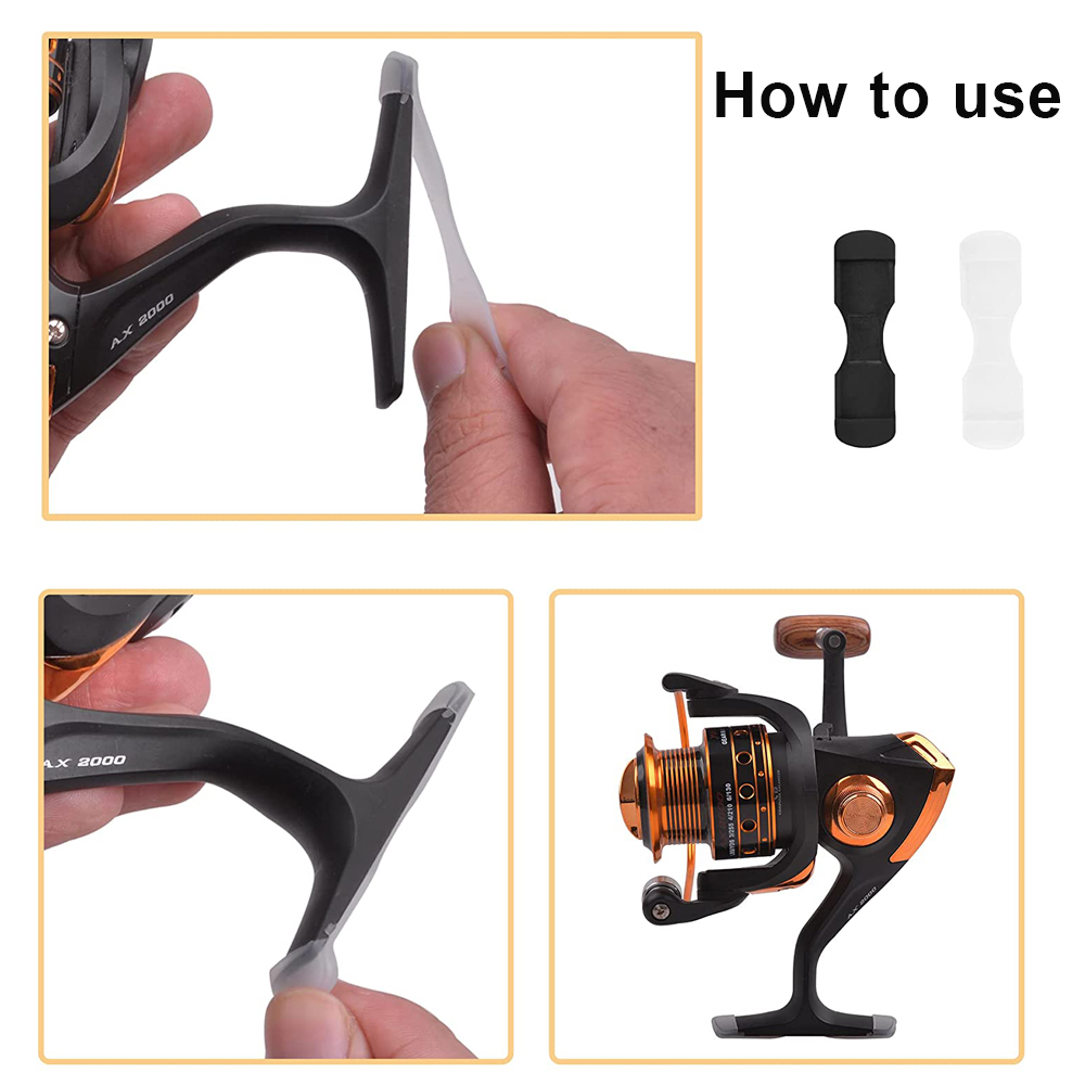 40/100Pcs Rubber Fishing reel  - Trolling Reel incelemesi ve fiyatı