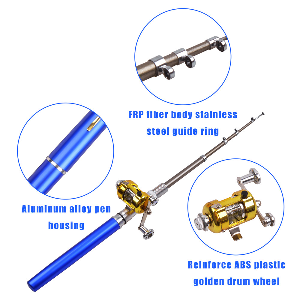 Mini ice fishing rod Combo wit - Ice Fishing Reel incelemesi ve fiyatı